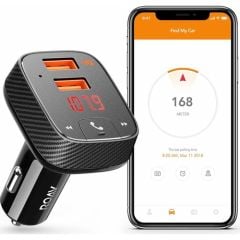 Anker Roav Smartcharge F2 Akıllı Araç Bulucu Bluetooth Hızlı Araç Şarjı  - R5111012 - OFP