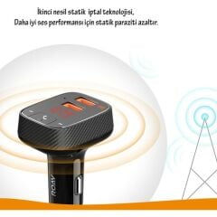 Anker Roav Smartcharge F2 Akıllı Araç Bulucu Bluetooth Hızlı Araç Şarjı  - R5111012 - OFP