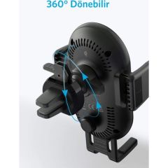 Anker PowerWawe 7.5 Qi Kablosuz Şarj Destekli Araç Telefon Tutucu