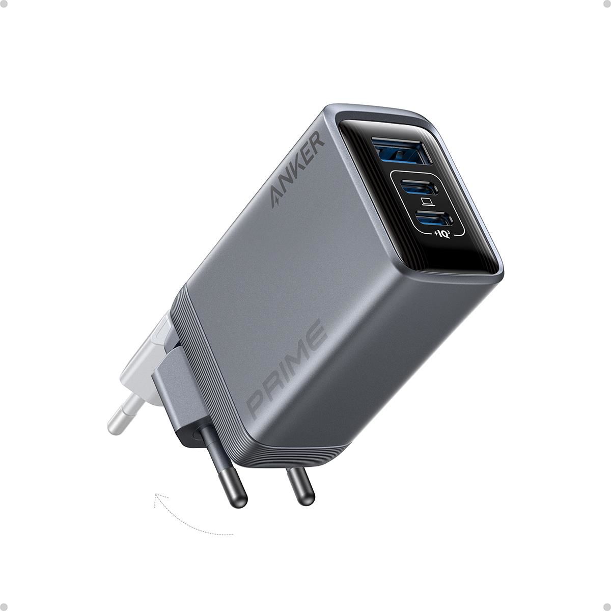 Anker Prime 100W 3 Ports GaNPr Şarj Cihazı -A2688