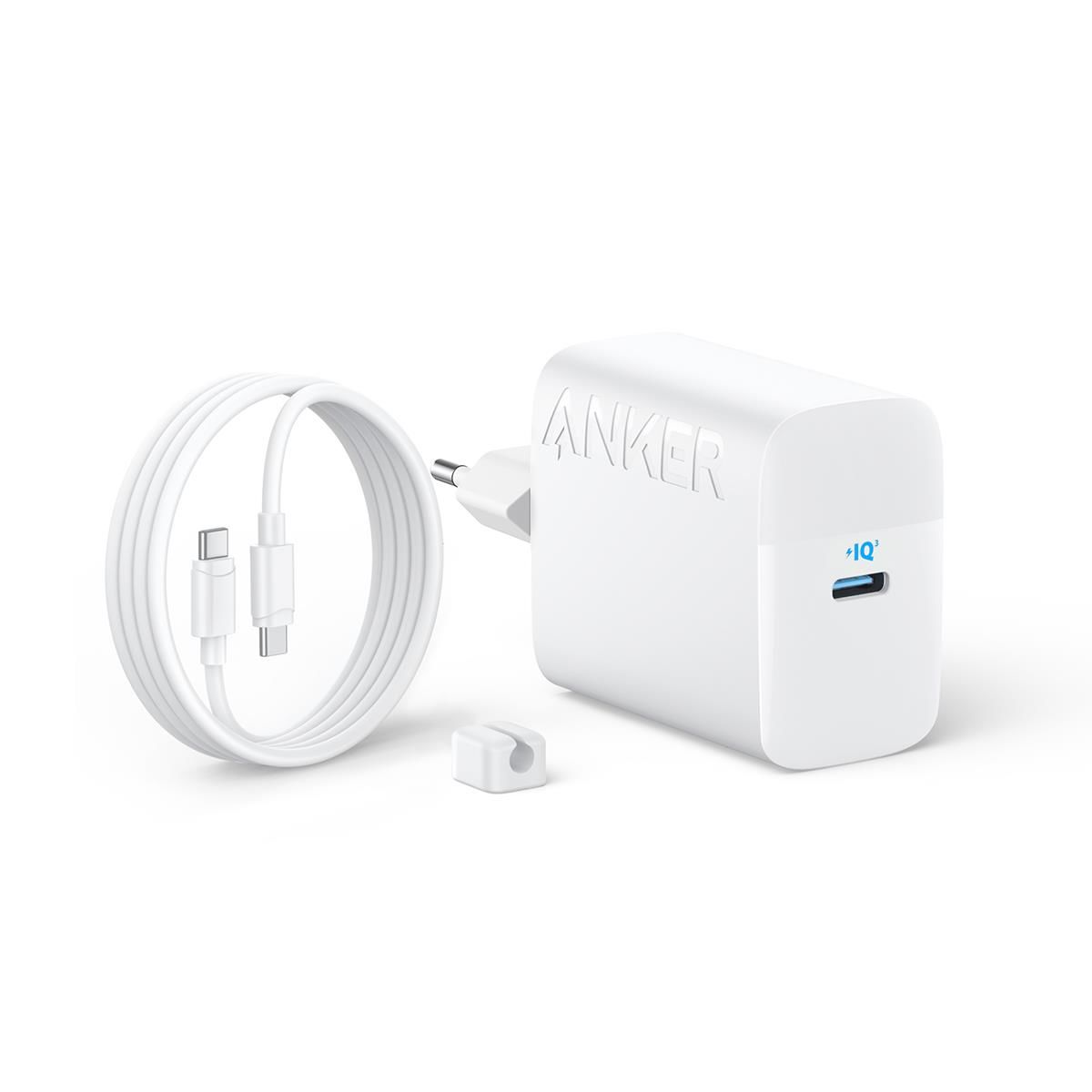 Anker 45W USB-C Şarj Cihazı + C Kablo Beyaz-B2653