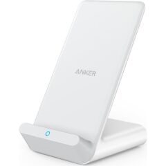 Anker PowerWave 7.5 Kablosuz Hızlı Şarj Cihazı Stand + Adaptör