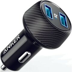 Anker PowerDrive 2 Elite Hızlı Araç Şarj Cihazı - 24W - Power IQ