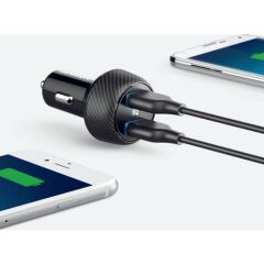 Anker PowerDrive 2 Elite Hızlı Araç Şarj Cihazı - 24W - Power IQ