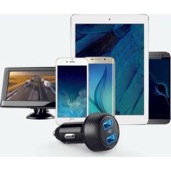 Anker PowerDrive 2 Elite Hızlı Araç Şarj Cihazı - 24W - Power IQ