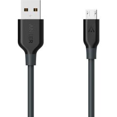 Anker PowerLine MicroUSB Şarj/ Data Kablosu 1.8 Metre Gri