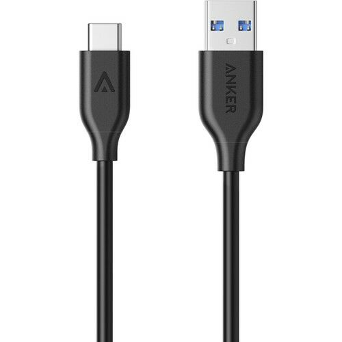 Anker PowerLine USB-C / Type-C Şarj/Data Kablosu 0.9 Metre Siyah - A8163H11-OFP