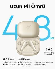 Anker Soundcore Liberty 5 TWS Kulaklık Gold-A3957