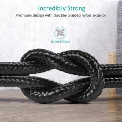 Choetech USB-C to Lightning Şarj Kablosu 1.2 Metre - IP0039 - Siyah