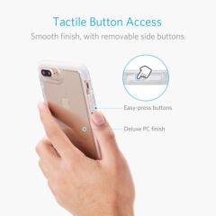 ANKER SlimShell iPhone 7 Plus/8 Plus Koruyucu Silikon Kılıf Siyah