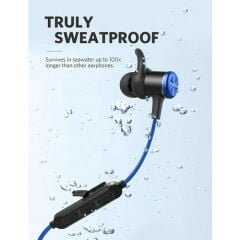 Anker SoundCore Spirit Bluetooth 5.0 Spor Kulaklık - Siyah Mavi