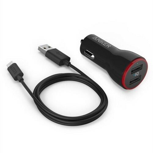 Anker PowerDrive 2 24W 4.8 Amper Araç Şarj Cihazı