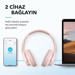 Anker Soundcore Q20i Kulaklık - Pembe- A3004