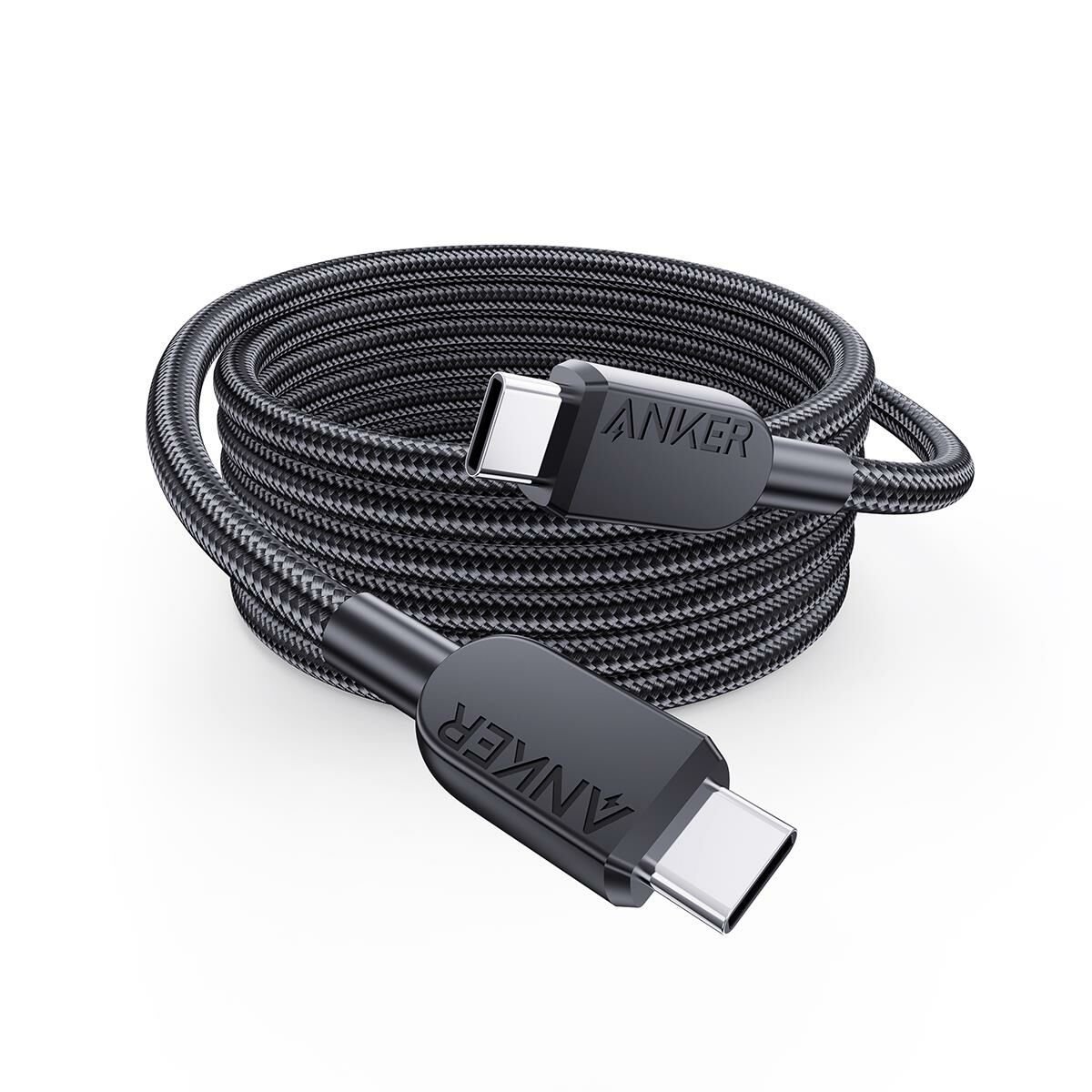 Anker USB-C to C 1,8m 240w Kablo Siyah - A81C6