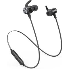 Anker SoundCore Spirit Kablosuz Bluetooth 5.0 Spor Kulaklık - IPX7 Suya Dayanıklılık - 8 Saate Varan Şarj - Siyah - 2 Adet