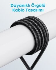 Anker USB-C to C 1 m 240w Kablo Siyah - A81C5