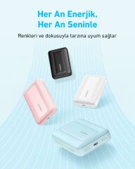 Anker Zolo 10000 mAh 30W Powerbank Siyah-A1684