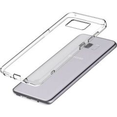 Case 4U Samsung Galaxy S8 Kılıf Süper Silikon Arka Kapak Şeffaf