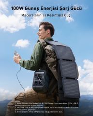 Anker Solix C300X AC + 60W Solar Panel-B1723