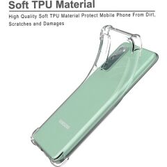Case 4U Samsung Galaxy S20 FE Uyumlu Kılıf Darbe Emici Nitro Anti Shock Arka Kapak Şeffaf