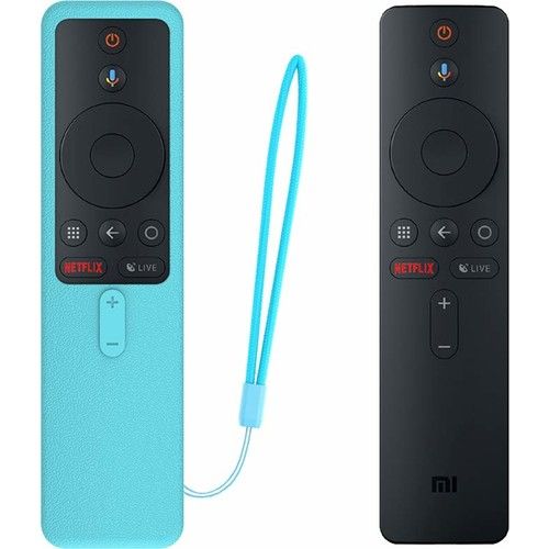 Fonemax Xiaomi Mi Box S Kumanda Koruyucu Silikon Kılıf Mavi