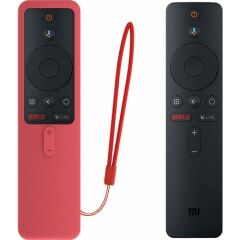 Fonemax Xiaomi Mi Box S Kumanda Koruyucu Silikon Kılıf Kırmızı