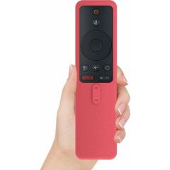 Fonemax Xiaomi Mi Box S Kumanda Koruyucu Silikon Kılıf Kırmızı