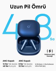 Anker Soundcore Liberty 5 TWS Kulaklık Mavi-A3957