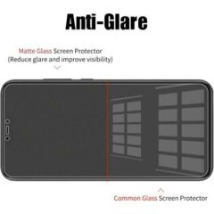 Case 4U Apple iPhone 11 Cam Ekran Koruyucu Esnek Fiber Nano Siyah