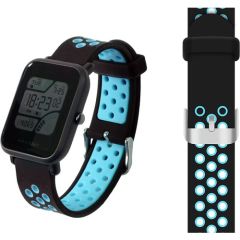 Fonemax Xiaomi Amazfit Bip Delikli Silikon Kordon Mavi