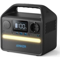 Anker PowerHouse 521 Portatif Power Station 256Wh 200W Ev Karavan ve Dış Mekan Kullanımı İçin LiFePO4 Pilli Jeneratör - A1720 (Anker Türkiye Garantili)