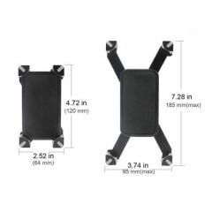 Fonemax Bisiklet ve Motorsiklet Universal Telefon Tutucu