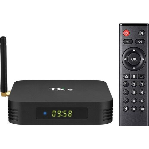 Case 4U Tanix TX6 4K HDR TV Box Android 9 - 4 GB Ram / 32 GB Hafıza