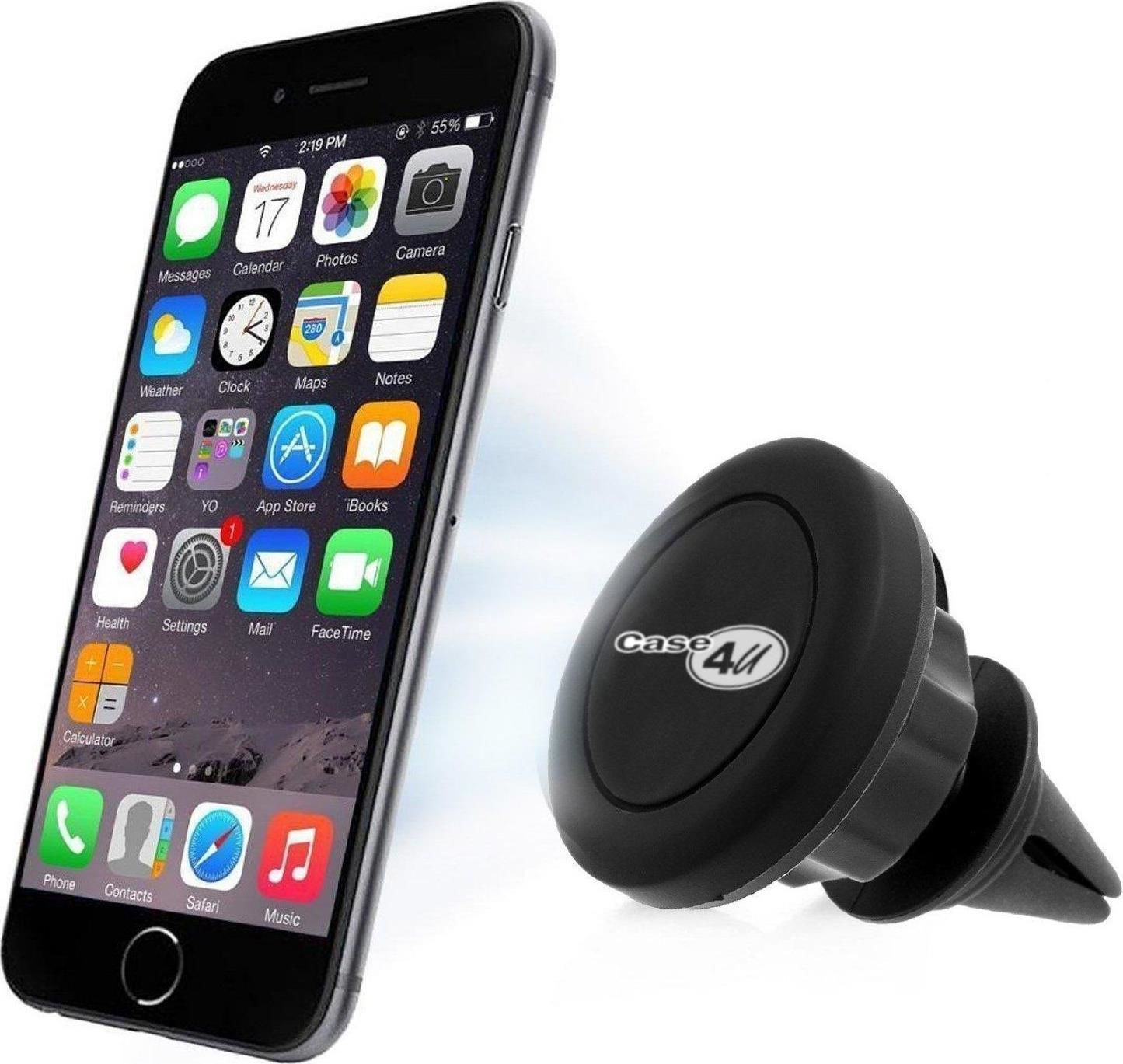 Case 4U Manyetik Mıknatıslı Araç İçi Telefon Tutucu 360 Derece