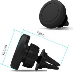 Case 4U Manyetik Mıknatıslı Araç İçi Telefon Tutucu 360 Derece