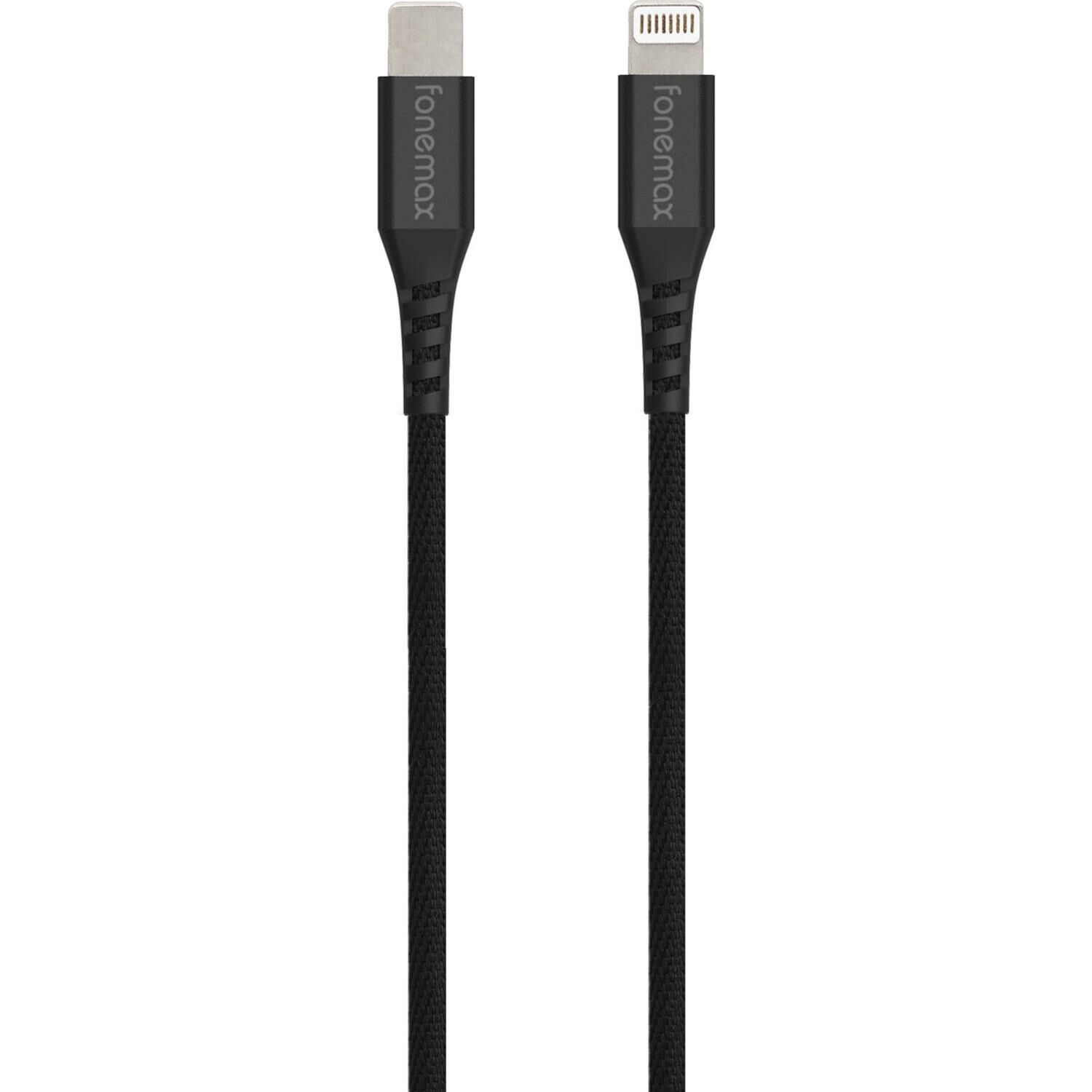 Fonemax Ultra Toughness USB-C to Lightning USB Şarj ve Data Kablosu