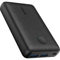 Anker PowerCore Select 10000 mAh Taşınabilir Hızlı Şarj Cihazı -12W+10W Powerbank - Siyah