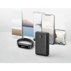 Anker PowerCore Select 10000 mAh Taşınabilir Hızlı Şarj Cihazı -12W+10W Powerbank - Siyah