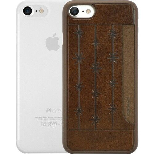 Ozaki O!coat Jelly Apple iPhone 7-8 Silikon Kılıf Kahverengi