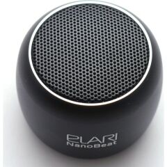 Elari NanoBeat Mini 3W Bluetooth Hoparlör - Çift Hoparlör Bağlantısı - siyah