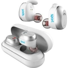 Elari NanoPods Sport TWS Stereo Bluetooth 5.0 Kulaklık - 20 Saate Varan Şarj Süresi - IP67 Suya Dayanıklılık - Hi-Fi Ses - Beyaz