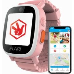 Elari FixiTime 3 GPS'li Suya Dayanıklı Çocuk Saati - Pembe