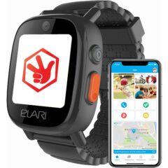 Elari FixiTime 3 GPS'li Suya Dayanıklı Çocuk Saati - Siyah
