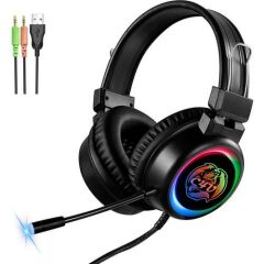 C4U Dragon V5 Rgb Kablolu Mikrofonlu Profesyonel Oyuncu Kulaklık 3.5mm