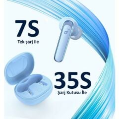 Anker Soundcore Life P3 TWS Bluetooth 5.2 Kulaklık - Oyun Modu - Hibrit Aktif Gürültü Önleme Gökyüzü Mavisi - A3939 (Anker Türkiye Garantili)