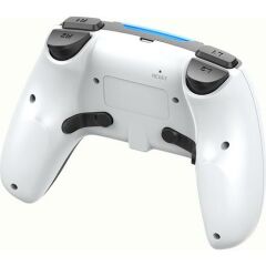 C4U Sony Playstation 4 C-Shock Oyun Kolu Beyaz - PC / IOS / ANDROID / PS4 Uyumlu
