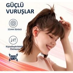 Anker Soundcore Life P3 TWS Bluetooth 5.2 Kulaklık - Oyun Modu - Hibrit Aktif Gürültü Önleme Mercan Kırmızısı - A3939 (Anker Türkiye Garantili)