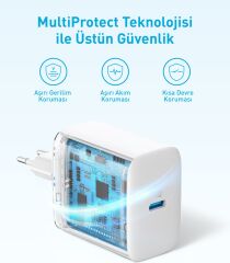 Anker 20W USB C Hızlı Şarj Cihazı-A2347