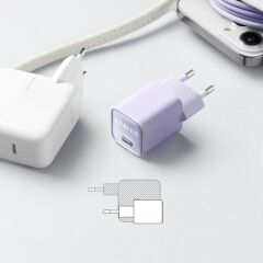 Anker 511 Şarj Cihazı (Nano 3, 30W) Beyaz - A2147