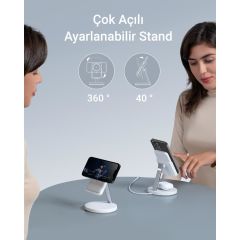 Anker 633 Magnetic Wireless Şarj - B25A7321
